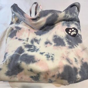 New Skechers BOBS Tie-Dye Medium Weight Hoodie